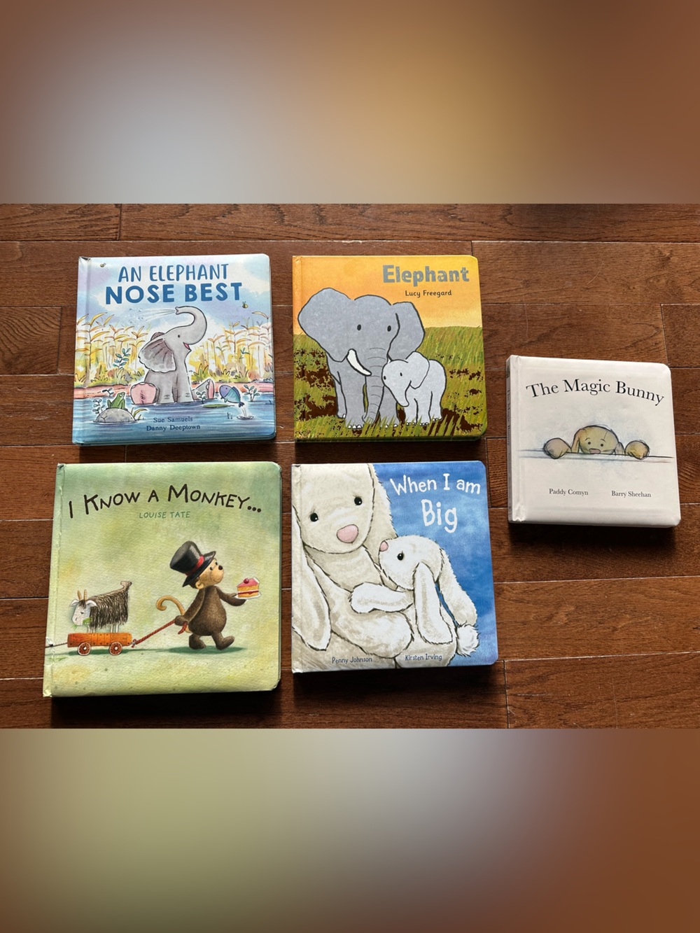 Jellycat Books x 5
